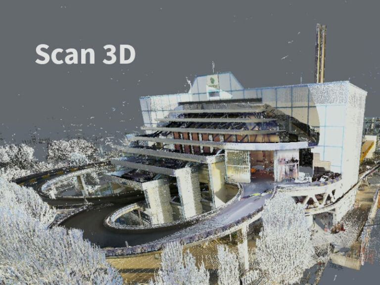scan-3D Setrel Géodétection des réseaux